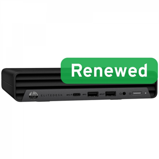HP | Grade A | EliteDesk 800 G6 | i5-10500T | 16GB | 256GB SSD | Intel UHD Graphics 630 | WiFi | W11 Pro | HP Renewed