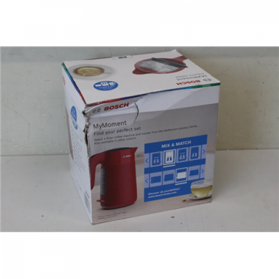SALE OUT.  | Bosch Kettle | TWK2M164 MyMoment | Electric | 2400 W | 1.7 L | Plastic | 360° rotational base | Red | DAMAGED PACKAGING