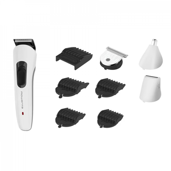 Rowenta TN8961F4 Multistyle 9 in 1 Grooming Kit, White | Rowenta