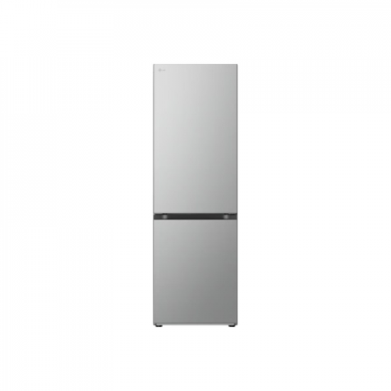 LG Refrigerator | GBV5140DPY | Energy efficiency class D | Free standing | Combi | Height 186 cm | No Frost system | Fridge net capacity 234 L | Freezer net capacity 110 L | Display | 35 dB | Silver