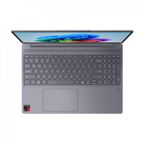 Lenovo IdeaPad Slim 3 15Q8X10 15.3 WUXGA Snapdragon X X1-26-100/16GB/512GB/Qualcomm Adreno Graphics/WIN11 Home/ENG kbd/Luna Grey/FP/2Y Warra | Lenovo IdeaPad  (W/O 65W Power Adapter) Slim 3 15Q8X10 | Luna Grey | 15.3 