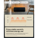 Mill Invisible Smart WiFi Panel heater Gen. 4 , 1500 W, For rooms 18-22 m², Black
