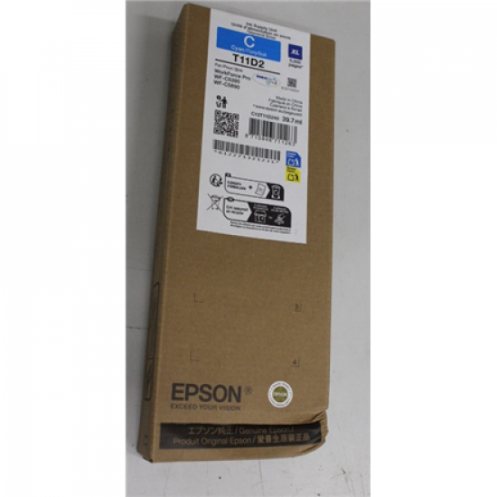 SALE OUT. Epson Singlepack Ink Cartridge XL Cyan | SALE OUT. Epson C13T11D240 | Ink cartrige | Cyan | DAMAGED PACKAGING