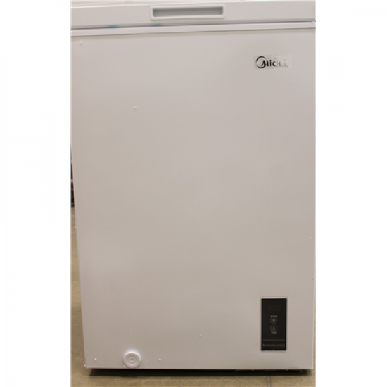SALE OUT. Midea Freezer | MDRC152FEE01 | Energy efficiency class E | Chest | Free standing | Height 85 cm | Total net capacity 99 L | White | DAMAGED PACKAGING, BROKEN GRILLE, DAMAGED BOTTOM