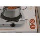 SALE OUT. Tristar Free standing table hob | KP-6245 | Number of burners/cooking zones 2 | Rotary | White | DAMAGED PACKAGING | Electric