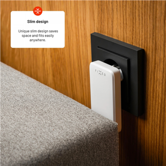 Fixed Slim 2xUSB-C Travel Charger, GaN, PD support