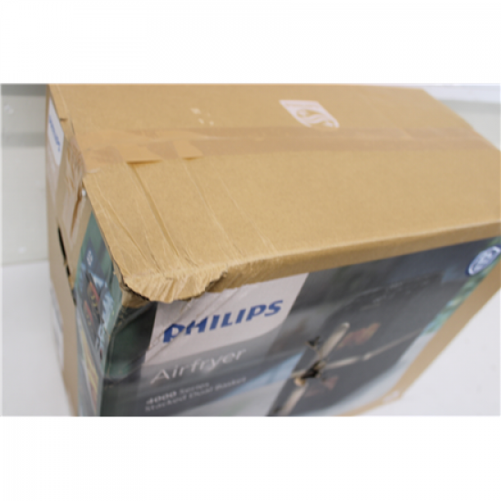 SALE OUT. Philips Dual Basket Airfryer | NA462/70 4000 Series | Power 2750 W | Capacity 10 L | Rapid Air technology | Black | DAMAGED PACKAGING, SCRATCHES , BROKEN CORPUS