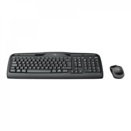 Logitech Wireless Keyboard and Mouse Combo, US INT, Black
