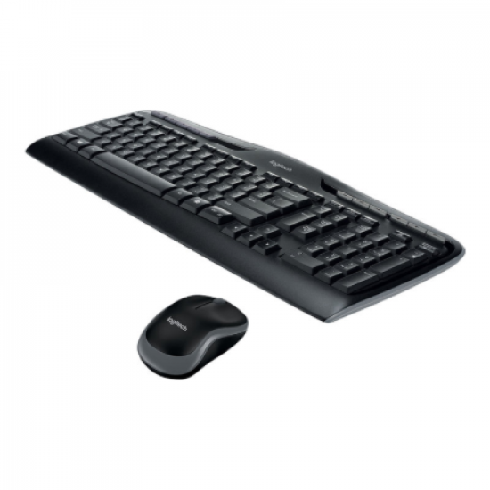 Logitech Wireless Keyboard and Mouse Combo, US INT, Black
