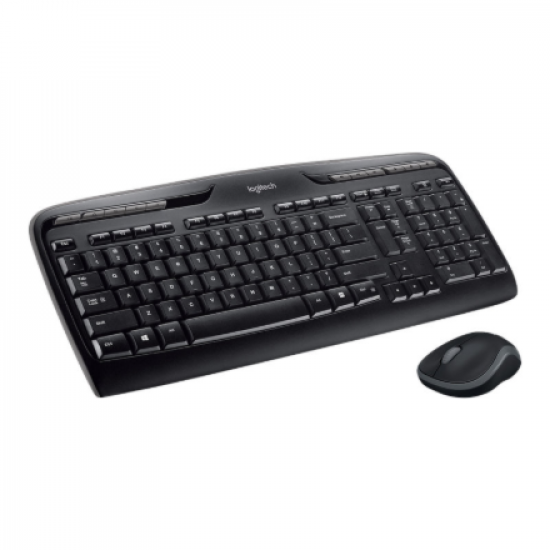Logitech Wireless Keyboard and Mouse Combo, US INT, Black