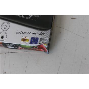 SALE OUT. Adler Kitchen Scale | AD 3183b | Graduation 1 g | Black | DAMAGE PACKAGING