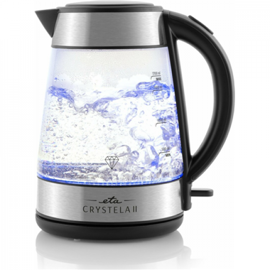 ETA ETA115490000 Crystela Glass kettle, 1.7 L, 2200 W