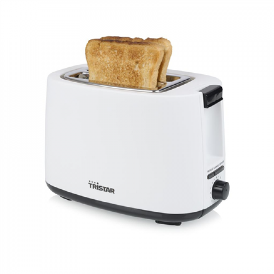 Tristar Toaster | BR-1055 | Power 750 W | Number of slots 2 | Housing material Plastic | White
