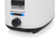 Tristar Toaster | BR-1055 | Power 750 W | Number of slots 2 | Housing material Plastic | White