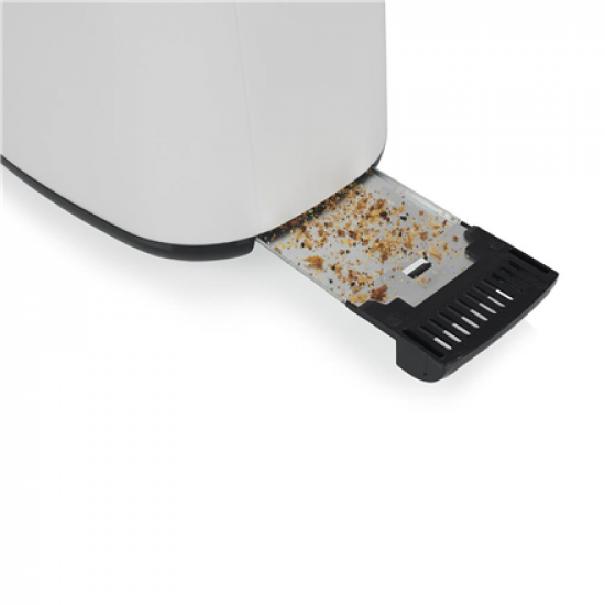 Tristar Toaster | BR-1055 | Power 750 W | Number of slots 2 | Housing material Plastic | White