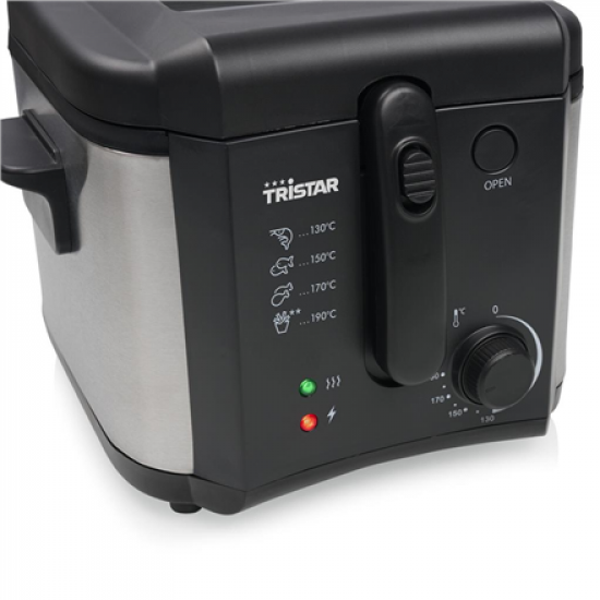 Tristar Deep fryer | FR-6878 | Power 1600 W | Capacity 2.5 L | Black