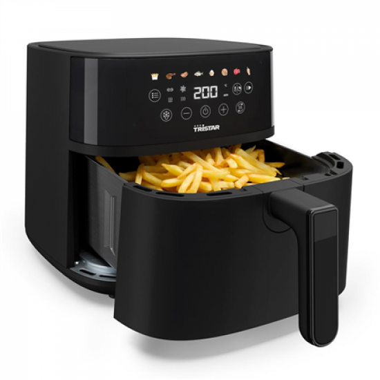 Tristar Digital Airfryer | FR-9060 | Power 1700 W | Capacity 6 L | Black | Hot air technology