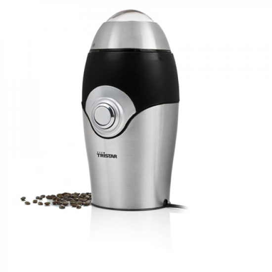 Tristar Coffee grinder | KM-2270 | 150 W | Coffee beans capacity 70 g | Number of cups 10 pc(s) | Stainless steel