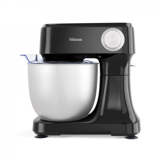 Tristar MX-4870 Kitchen Machine, 800 W, 4.5 L stainless steel bowl, Black