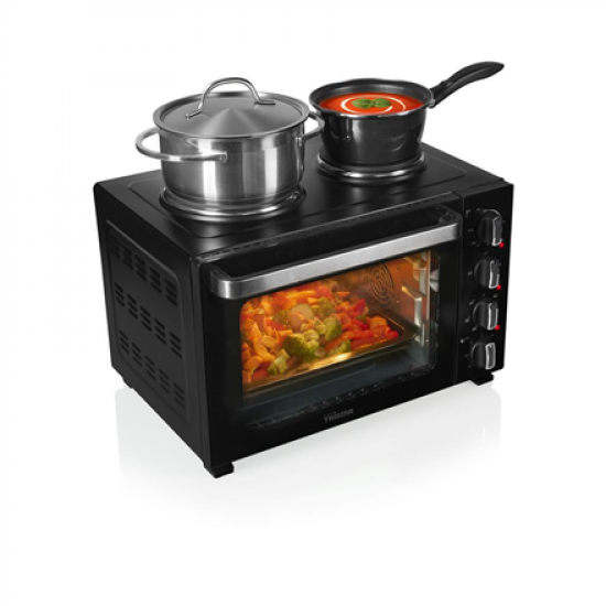 Tristar Convection Oven with 2 Hot Plates | OV-3670 | 35 L | 3200 W | Black