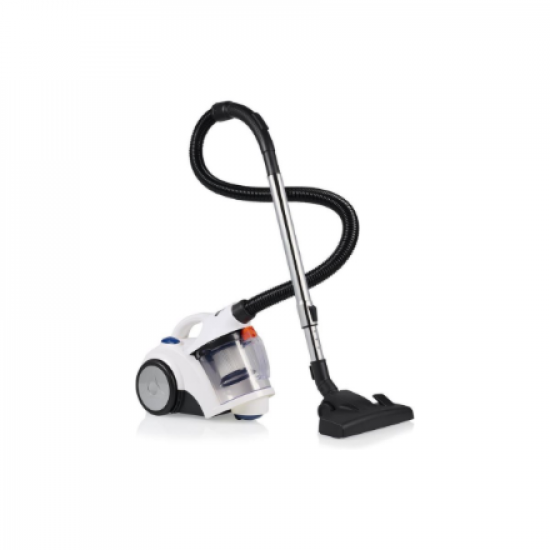Tristar SZ-4116 Cyclone Vacuum Cleaner, Bagless, Compact Design, Volume 2 L, White