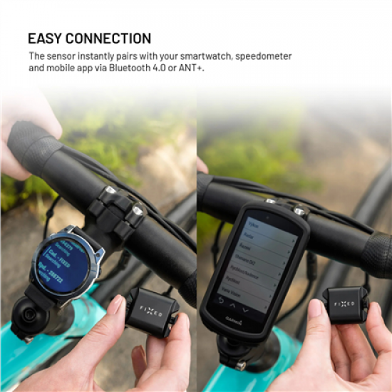 Fixed | Cadence/Speed Sensor Spin | Bluetooth | Black