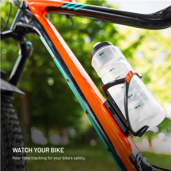 Fixed Tag Bikee with Find My Support | Black