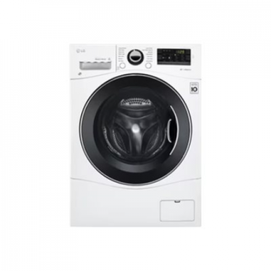 LG RHX5009TKB Dryer Machine with Heat pump, B, Front loading, 9 kg, LED, Depth 66 cm, Wi-Fi, White