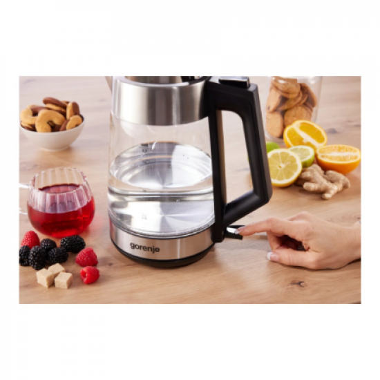 Gorenje K17OGS Kettle, Electric, Capacity 1.7 L, Power 2200 W, Stainless steel | Gorenje