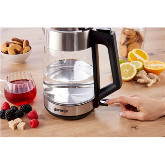 Gorenje K17OGS Kettle, Electric, Capacity 1.7 L, Power 2200 W, Stainless steel | Gorenje