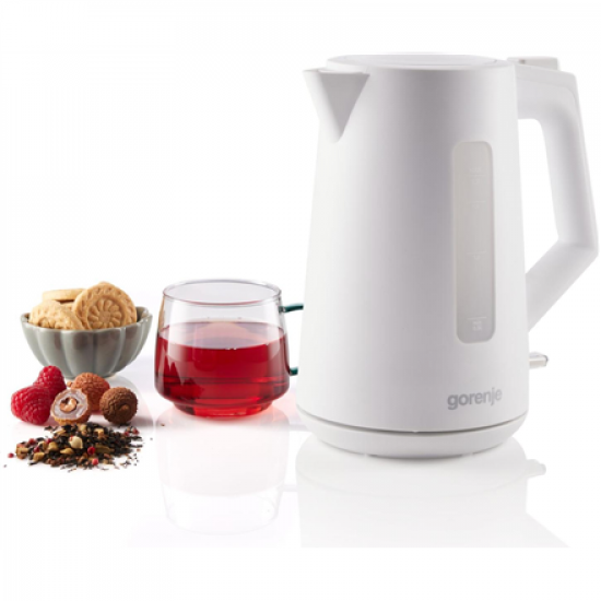 Gorenje K17OPW Kettle, Electric, Capacity 1.7 L, Power 2200 W, White | Gorenje