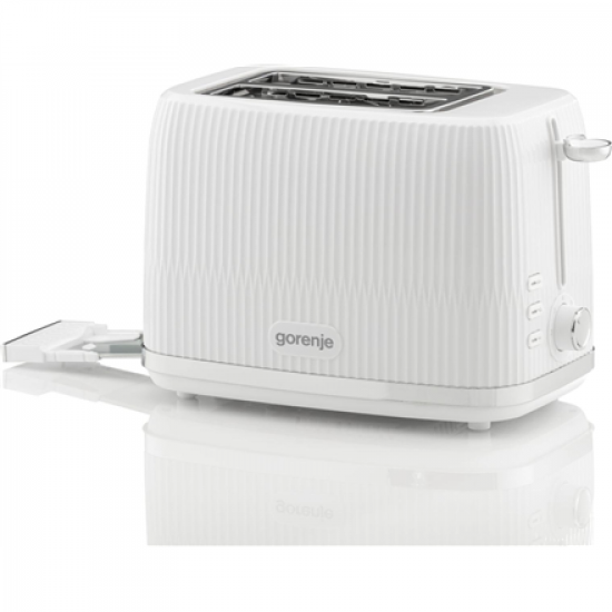 Gorenje T850DPW Toaster, Power 850 W, 2 slots, White | Gorenje