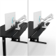 Arozzi Electric Standing Desk | Arena Nordico | Black