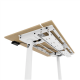 Arozzi Electric Standing Desk | Arena Nordico | Birch