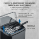 Caso Ice Cube Maker | Clear Ice Advanced | Power 130 W | Capacity 1.5 L | Matt Black