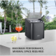Caso Ice Cube Maker | Clear Ice Advanced | Power 130 W | Capacity 1.5 L | Matt Black