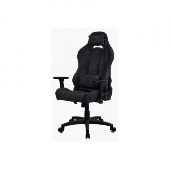 Arozzi Metal/Reinforced nylon | Gaming Chair | Torretta Soft Fabric | Pure Black