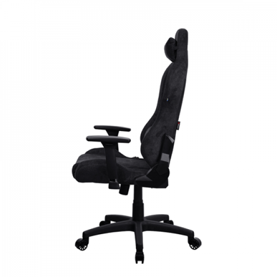 Arozzi Metal/Reinforced nylon | Gaming Chair | Torretta Soft Fabric | Pure Black