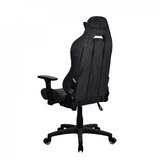 Arozzi Metal/Reinforced nylon | Gaming Chair | Torretta Soft Fabric | Pure Black
