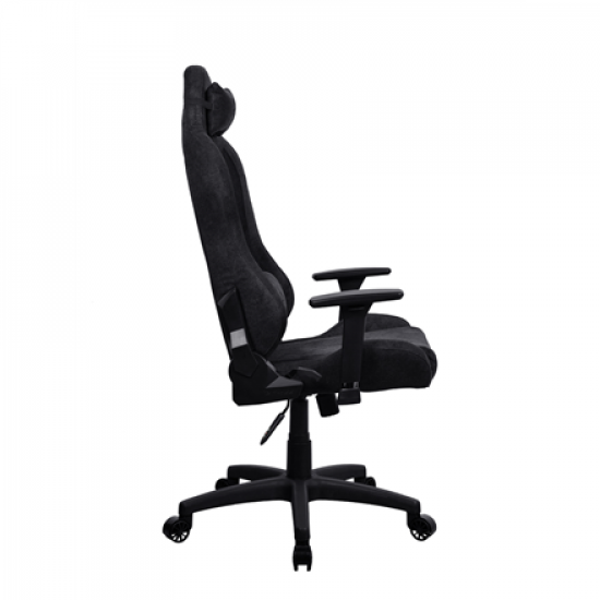 Arozzi Metal/Reinforced nylon | Gaming Chair | Torretta Soft Fabric | Pure Black