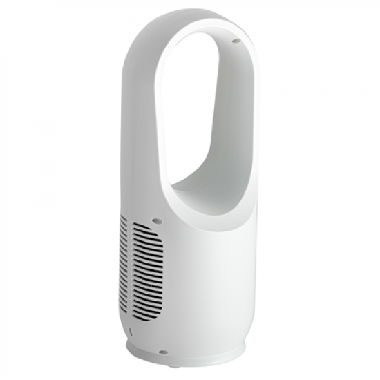 Adler Bladeless Rechargeable Fan | AD 7343 | Desk Fan | White | Diameter 14 cm | Number of speeds 3