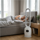 Adler Bladeless Fan | AD 7344 | Tower Fan | White | Diameter 23 cm | Number of speeds 3 | Oscillation | 60 W | Remote control