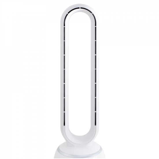 Adler Bladeless Fan | AD 7344 | Tower Fan | White | Diameter 23 cm | Number of speeds 3 | Oscillation | 60 W | Remote control