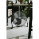 Adler Fan | AD 7334 | Velocity fan | Black | Diameter 45 cm | Number of speeds 3 | Oscillation | 110 W