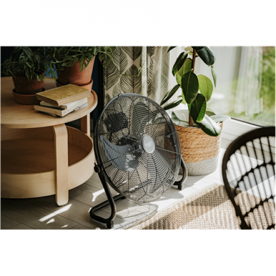 Adler Fan | AD 7334 | Velocity fan | Black | Diameter 45 cm | Number of speeds 3 | Oscillation | 110 W