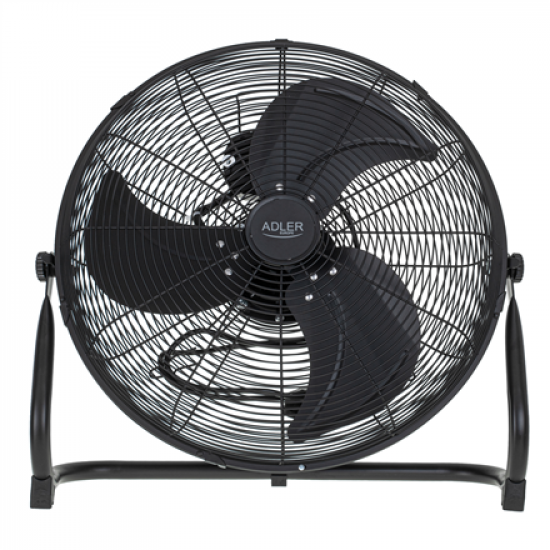 Adler Fan | AD 7334 | Velocity fan | Black | Diameter 45 cm | Number of speeds 3 | Oscillation | 110 W