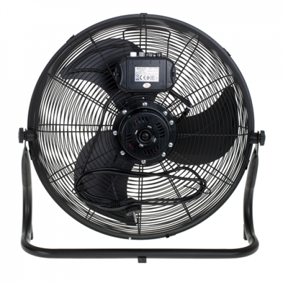 Adler Fan | AD 7334 | Velocity fan | Black | Diameter 45 cm | Number of speeds 3 | Oscillation | 110 W
