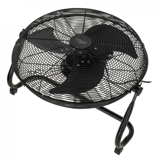Adler Fan | AD 7334 | Velocity fan | Black | Diameter 45 cm | Number of speeds 3 | Oscillation | 110 W