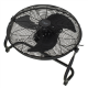 Adler Fan | AD 7334 | Velocity fan | Black | Diameter 45 cm | Number of speeds 3 | Oscillation | 110 W