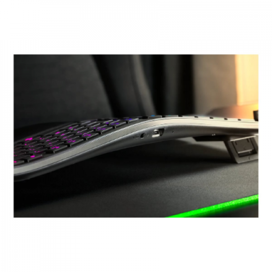 Razer Pro Type Ergo  Wireless Split Ergonomic RGB Keyboard,US Layout